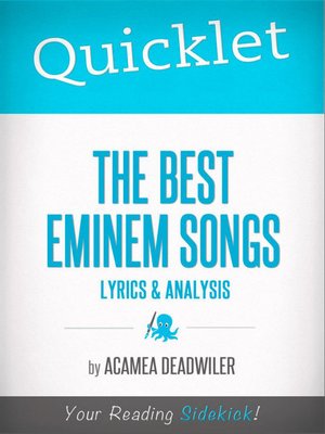 cover image of Quicklet on the Best Eminem Songs